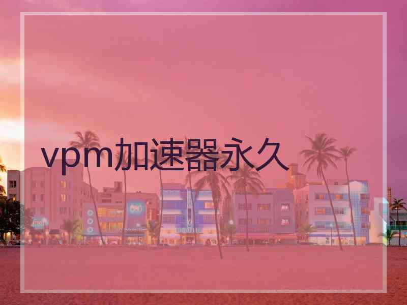 vpm加速器永久