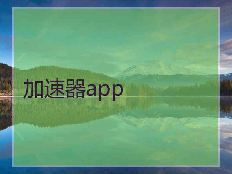 加速器app